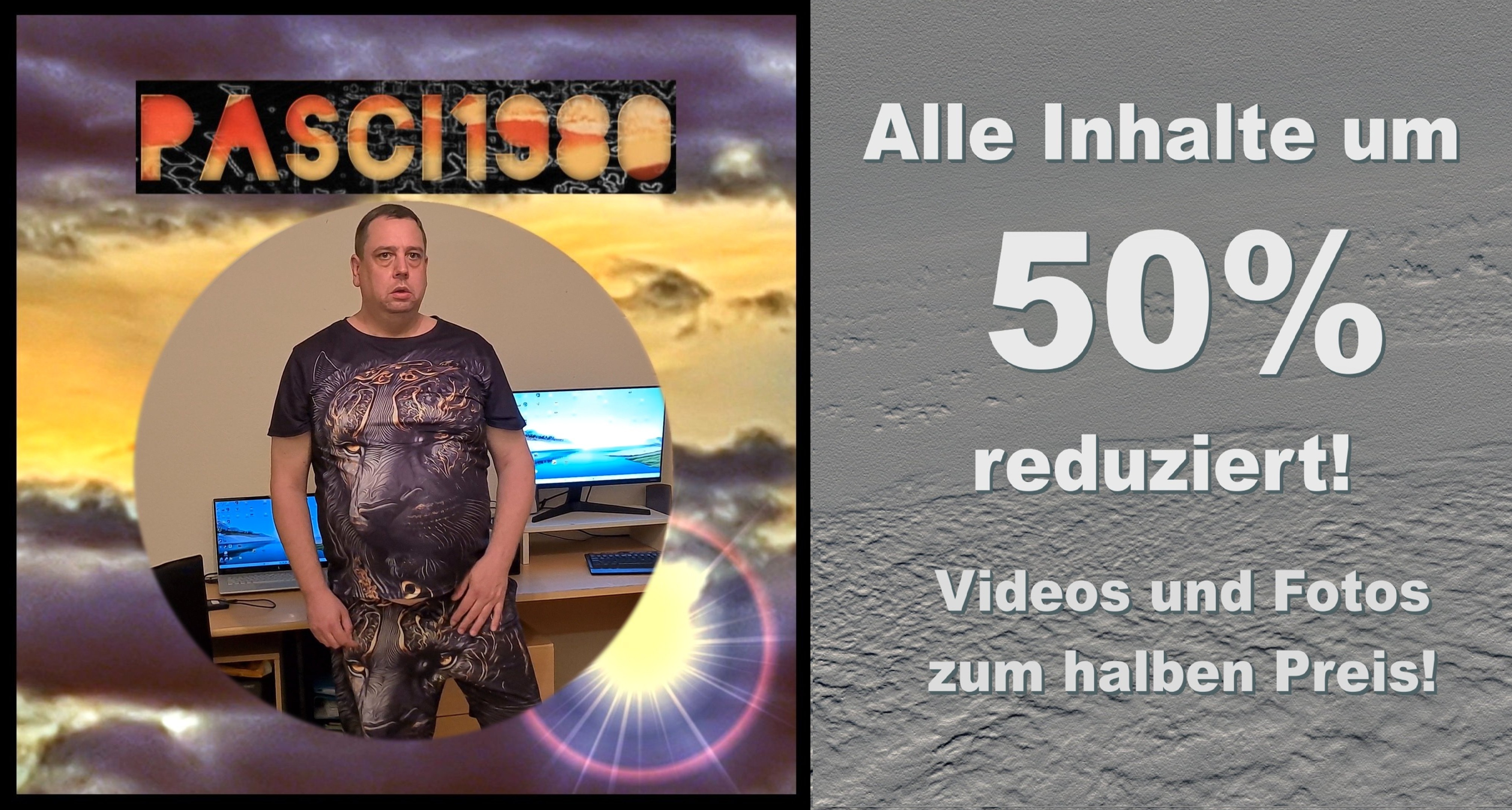 Videos und Bilder zum halben Preis!